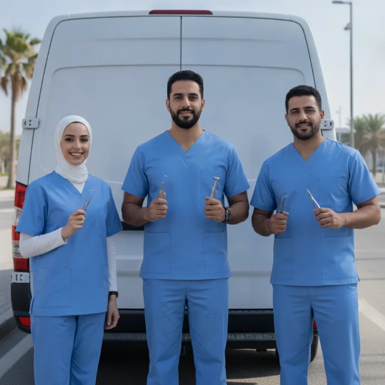 Dentist team in Dubai Festival City